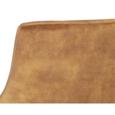 Aletta Lounge Chair - Nono Tapenade Gold 107756 107756 ALETTA LOUNGE CHAIR NONO TAPERNADE GOLD 8