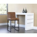 Spyros Counter Stool - Tobacco Tan 10 Spyros Counter Stool - Tobacco Tan 107763 107763 SPYROS COUNTER STOOL TOBACCO TAN 5