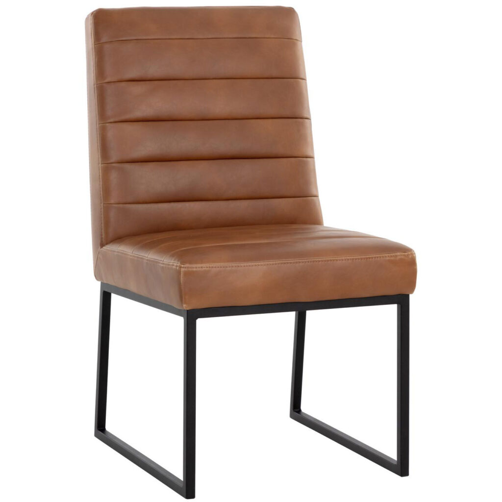 Spyros Dining Chair - Tobacco Tan