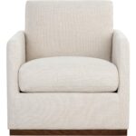 Portman Swivel Lounge Chair - Effie Linen 10 Portman Swivel Lounge Chair - Effie Linen - Image 2