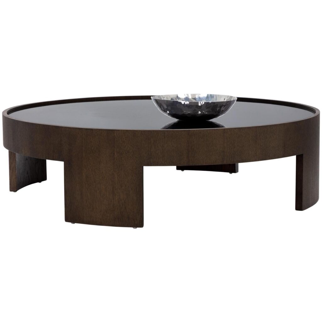 Brunetto Coffee Table - Large - Distressed Brown