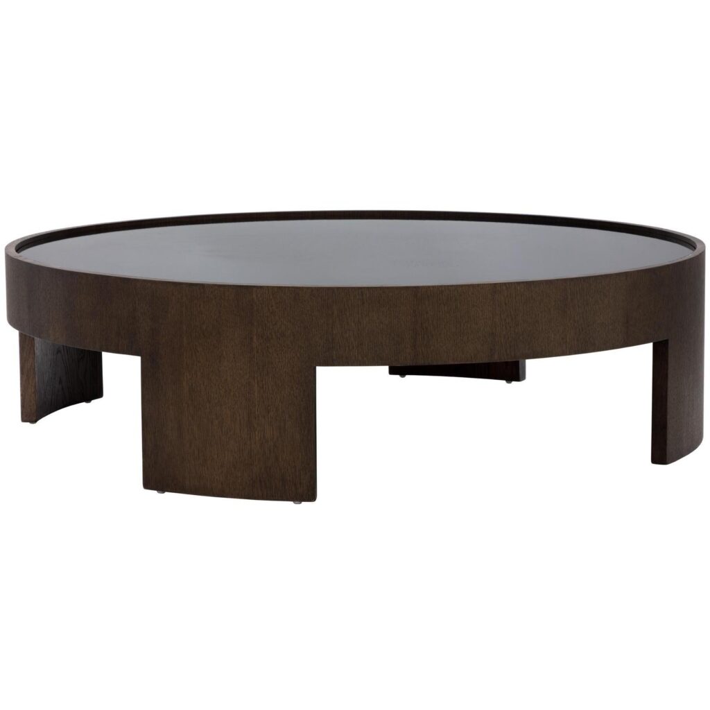 Brunetto Coffee Table - Large - Distressed Brown - Image 2