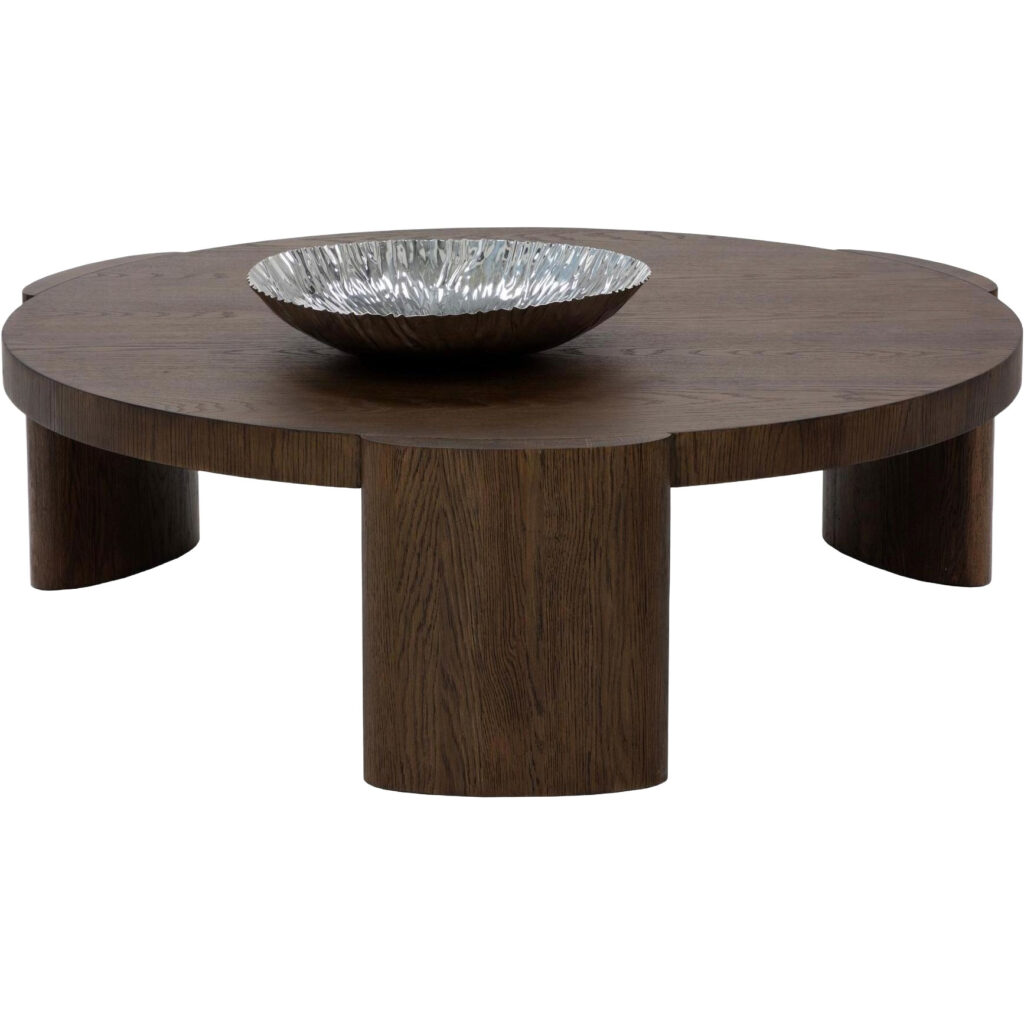 Alouette Coffee Table - Distressed Brown