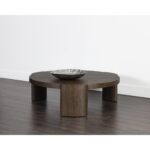 Alouette Coffee Table - Distressed Brown 6 Alouette Coffee Table - Distressed Brown 107781 107781 ALOUETTE COFFEE TABLE DARK BROWN 5
