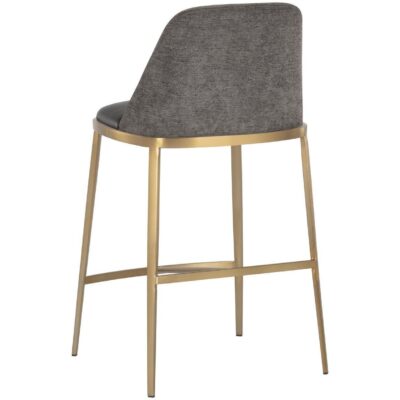 Dover Counter Stool - Bravo Portabella / Sparrow Grey 107816 107816 DOVER COUNTERSTOOL BRAVO PORTABELLA SPARROW GREY 3