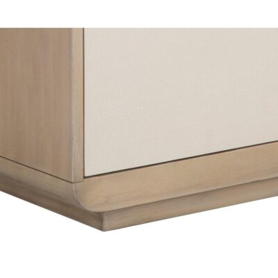 Kayden Media Console And Cabinet - Oyster Shagreen 107820 107820 KAYDEN MEDIA CONSOLE AND CABINET 7