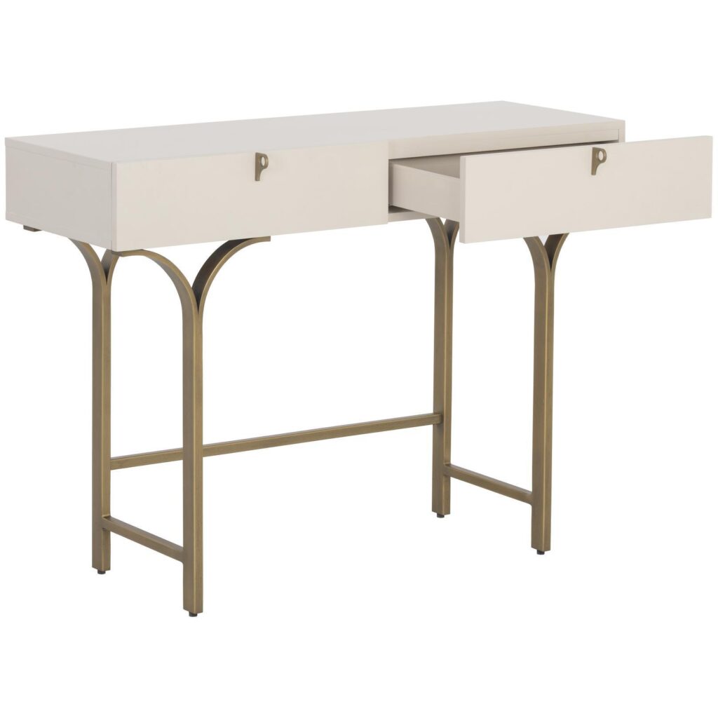 Celine Console Table - Cream - Image 3