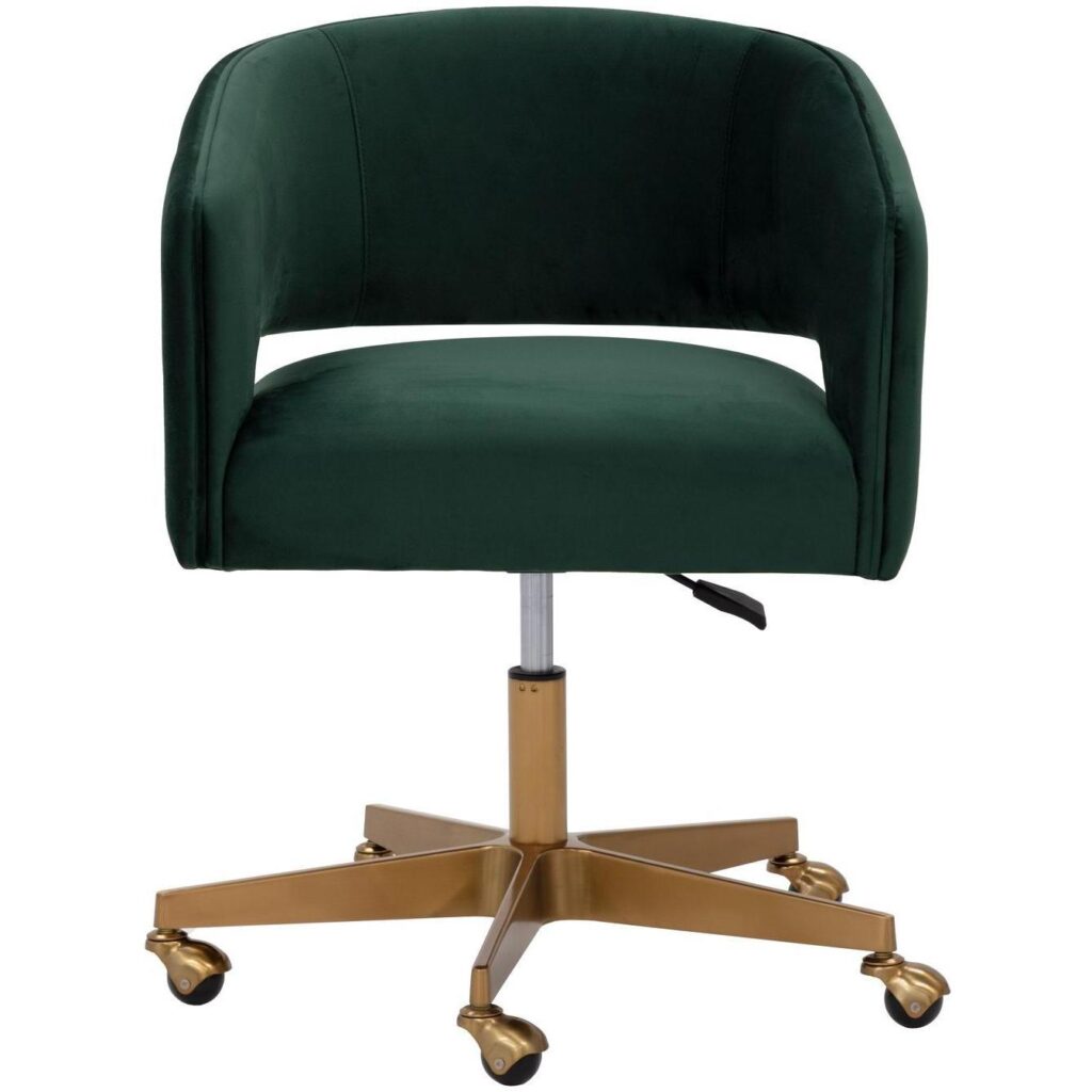 Claren Office Chair - Deep Green Sky - Image 2