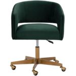 Claren Office Chair - Deep Green Sky 9 Claren Office Chair - Deep Green Sky 107851 107851 CLAREN OFFICE CHAIR DEEP GREEN SKY 1