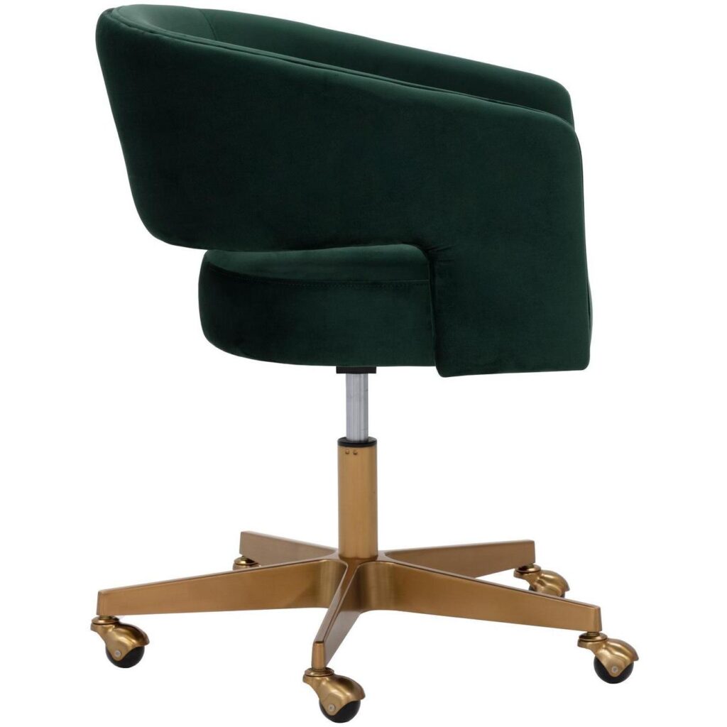 Claren Office Chair - Deep Green Sky - Image 3