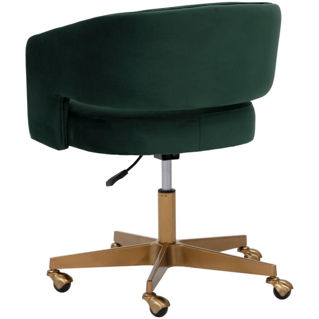 Claren Office Chair - Deep Green Sky - Image 4