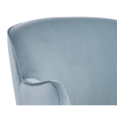 Karina Office Chair - Cornflower Blue Sky 107853 107853 KARINA OFFICE CHAIR CORNFLOWER BLUE 7