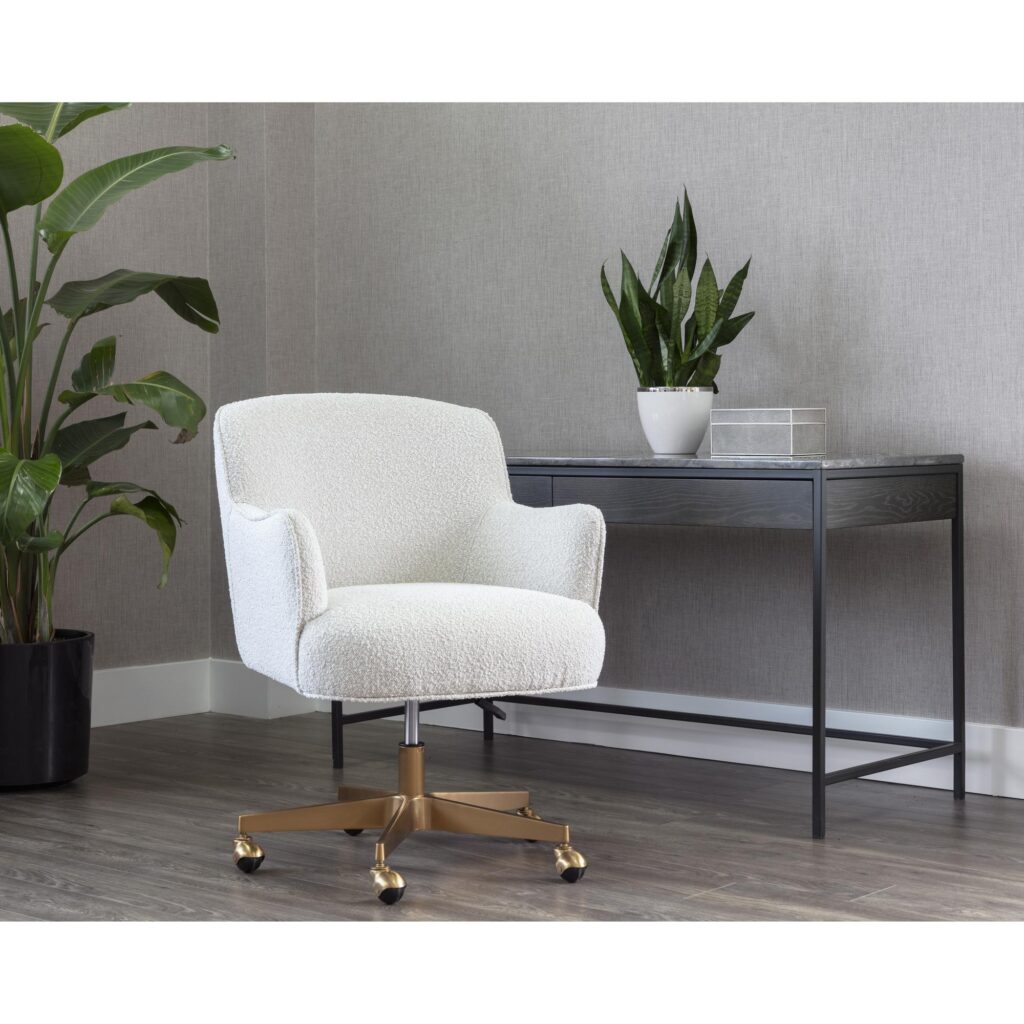 Karina Office Chair - Copenhagen White - Image 5