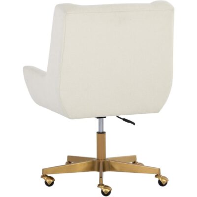 Mirian Office Chair - Zenith Alabaster 107855 107855 MIRIAN OFFICE CHAIR ZENITH ALABASTER 3