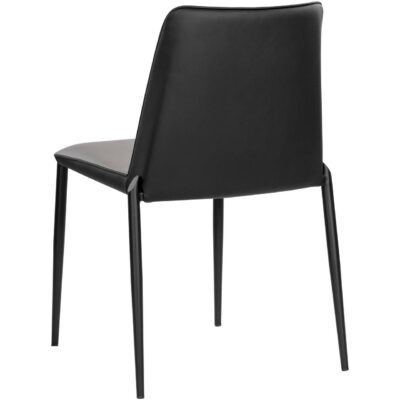 Renee Stackable Dining Chair - Dillon Stratus / Dillon Black 107879 107879 RENEE STACKABLE DINING CHAIR DILLON STRATUS DILLON BLACK 3