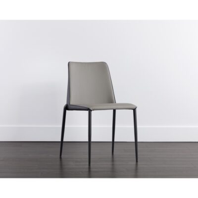 Renee Stackable Dining Chair - Dillon Stratus / Dillon Black 107879 107879 RENEE STACKABLE DINING CHAIR DILLON STRATUS DILLON BLACK 5