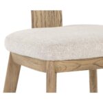 Rickett Dining Chair - Weathered Oak - Dove Cream 13 Rickett Dining Chair - Weathered Oak - Dove Cream 107883 107883 RICKETT DINING CHAIR WEATHERED OAK DOVE CREAM 6