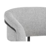 Marris Dining Armchair - Gunmetal - Belfast Heather Grey 14 Marris Dining Armchair - Gunmetal - Belfast Heather Grey 107885 107885 MARRIS DINING ARMCHAIR GUNMETAL BELFAST HEATHER GREY 7