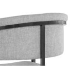 Marris Dining Armchair - Gunmetal - Belfast Heather Grey 15 Marris Dining Armchair - Gunmetal - Belfast Heather Grey 107885 107885 MARRIS DINING ARMCHAIR GUNMETAL BELFAST HEATHER GREY 8