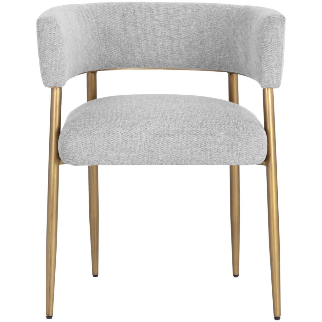 Maestro Dining Armchair - Belfast Heather Grey - Image 2