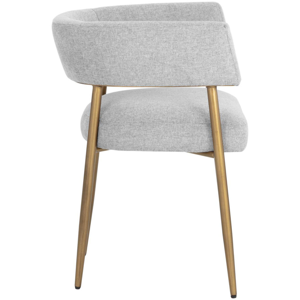 Maestro Dining Armchair - Belfast Heather Grey - Image 3