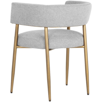 Maestro Dining Armchair - Belfast Heather Grey 107905 107905 MAESTRO DINING ARMCHAIR BELFAST HEATHER GREY 3