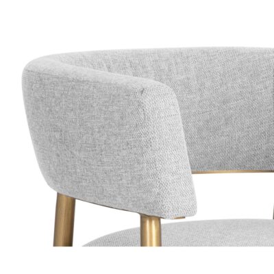 Maestro Dining Armchair - Belfast Heather Grey 107905 107905 MAESTRO DINING ARMCHAIR BELFAST HEATHER GREY 7