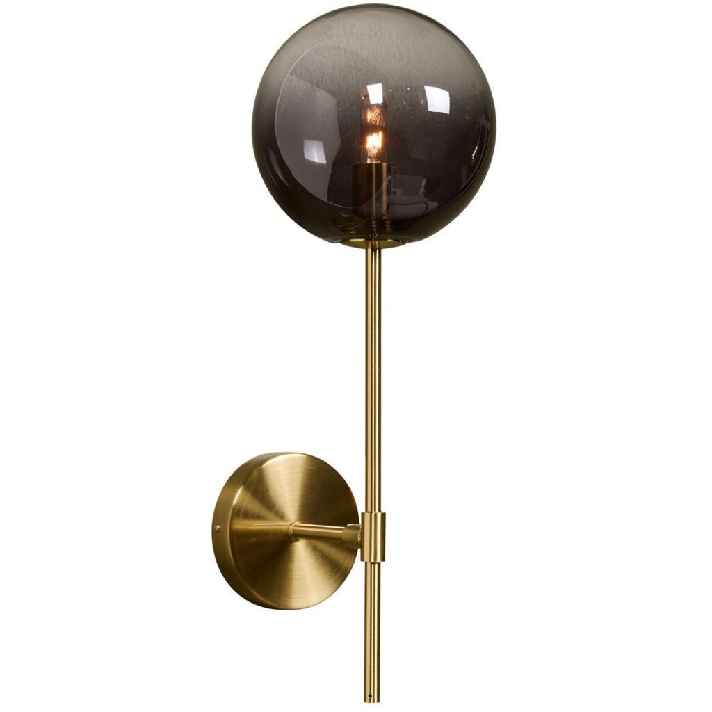 Izora Sconce - Brass - Smoke Grey Ombre - Image 3