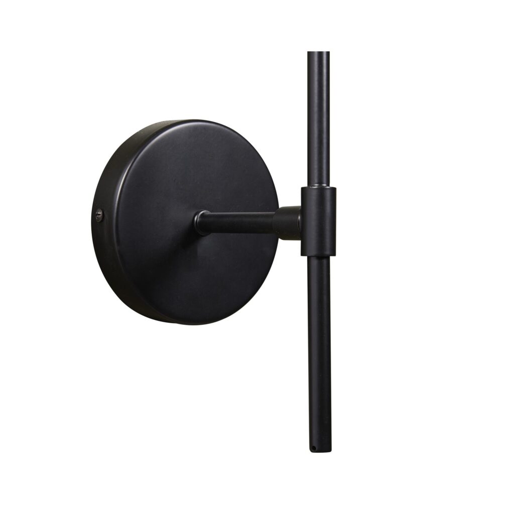 Izora Sconce - Black - Frosted - Image 4