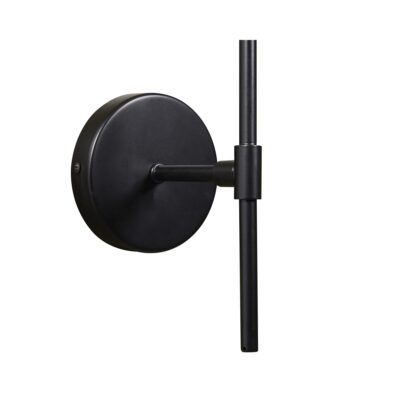 Izora Sconce - Black - Frosted 107923 107923 IZORA SCONCE BLACK FROSTED 6