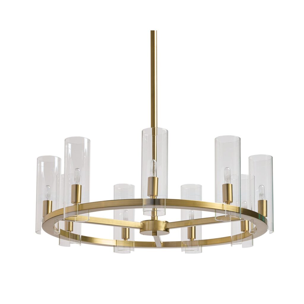 Clarabelle Chandelier - Small - Brass - Image 2