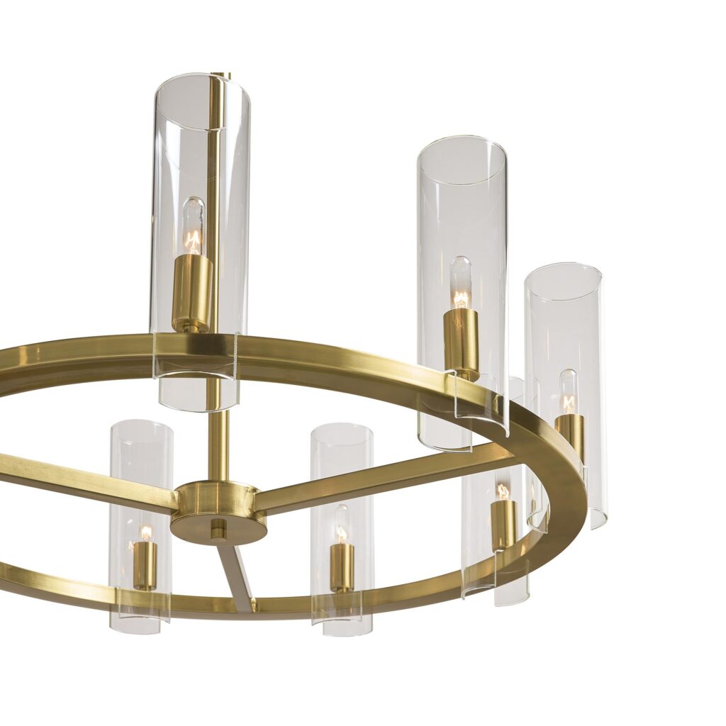 Clarabelle Chandelier - Small - Brass - Image 3