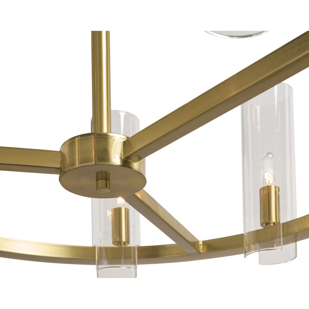 Clarabelle Chandelier - Small - Brass - Image 6