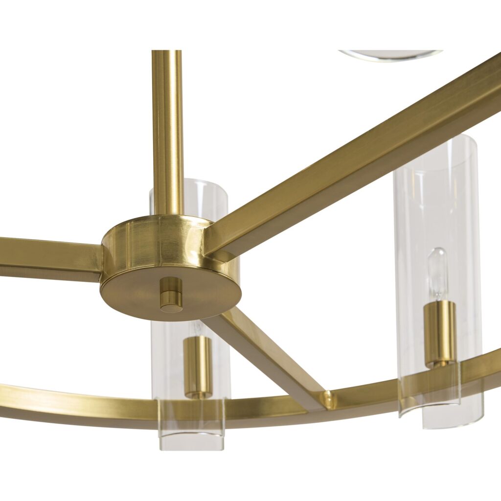 Clarabelle Chandelier - Small - Brass - Image 7