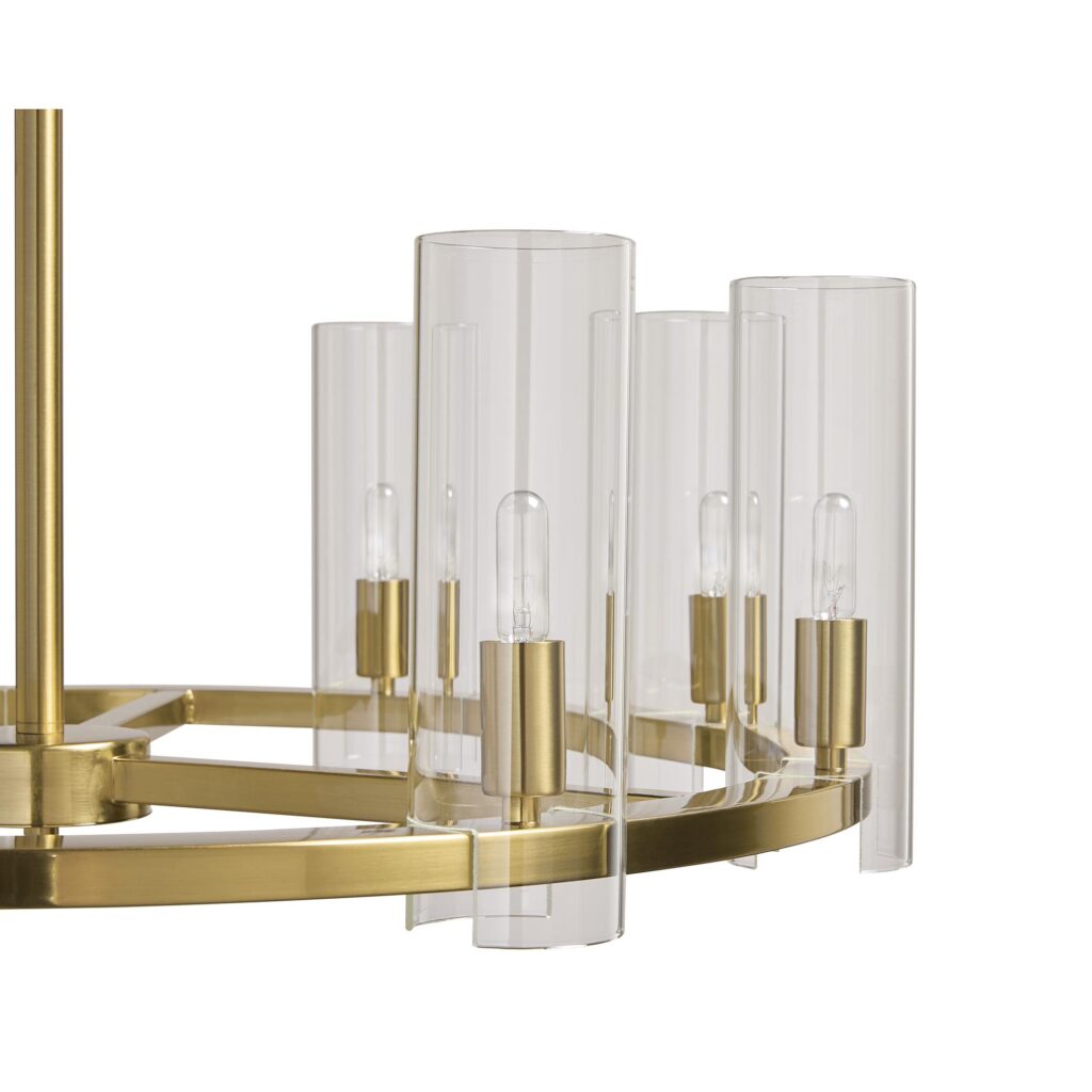 Clarabelle Chandelier - Small - Brass - Image 9