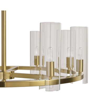 Clarabelle Chandelier - Small - Brass 107926 107926 CLARABELLE CHANDELIER SMALL BRASS 9