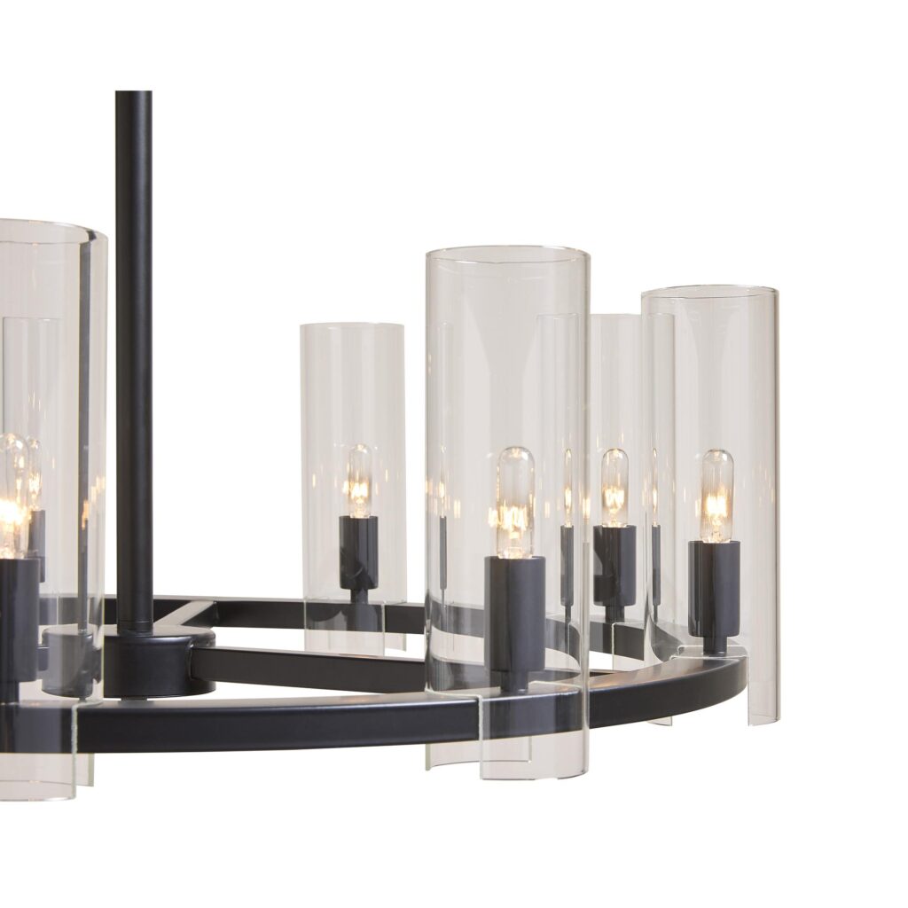 Clarabelle Chandelier - Small - Black - Image 7