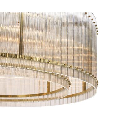 Kore Chandelier - Large - Brass - Clear 107929 107929 KORE CHANDELIER LARGE BRASS CLEAR 6