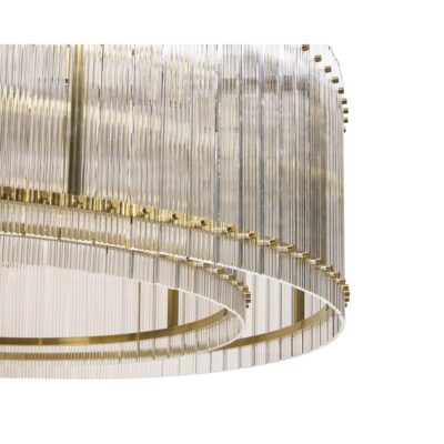 Kore Chandelier - Large - Brass - Clear 107929 107929 KORE CHANDELIER LARGE BRASS CLEAR 7