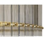 Kore Chandelier - Large - Brass - Clear 15 Kore Chandelier - Large - Brass - Clear 107929 107929 KORE CHANDELIER LARGE BRASS CLEAR 9