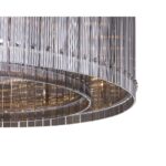 Kore Chandelier - Large - Nickel - Smoke Grey 8 Kore Chandelier - Large - Nickel - Smoke Grey 107930 107930 KORE CHANDELIER LARGE NICKEL SMOKE GREY 6