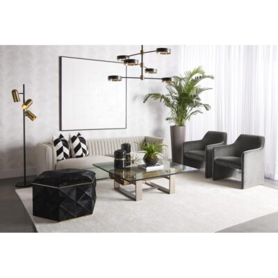 Tarlo Floor Lamp 107942 107942 TARLO FLOOR LAMP BLACK BRASS 10