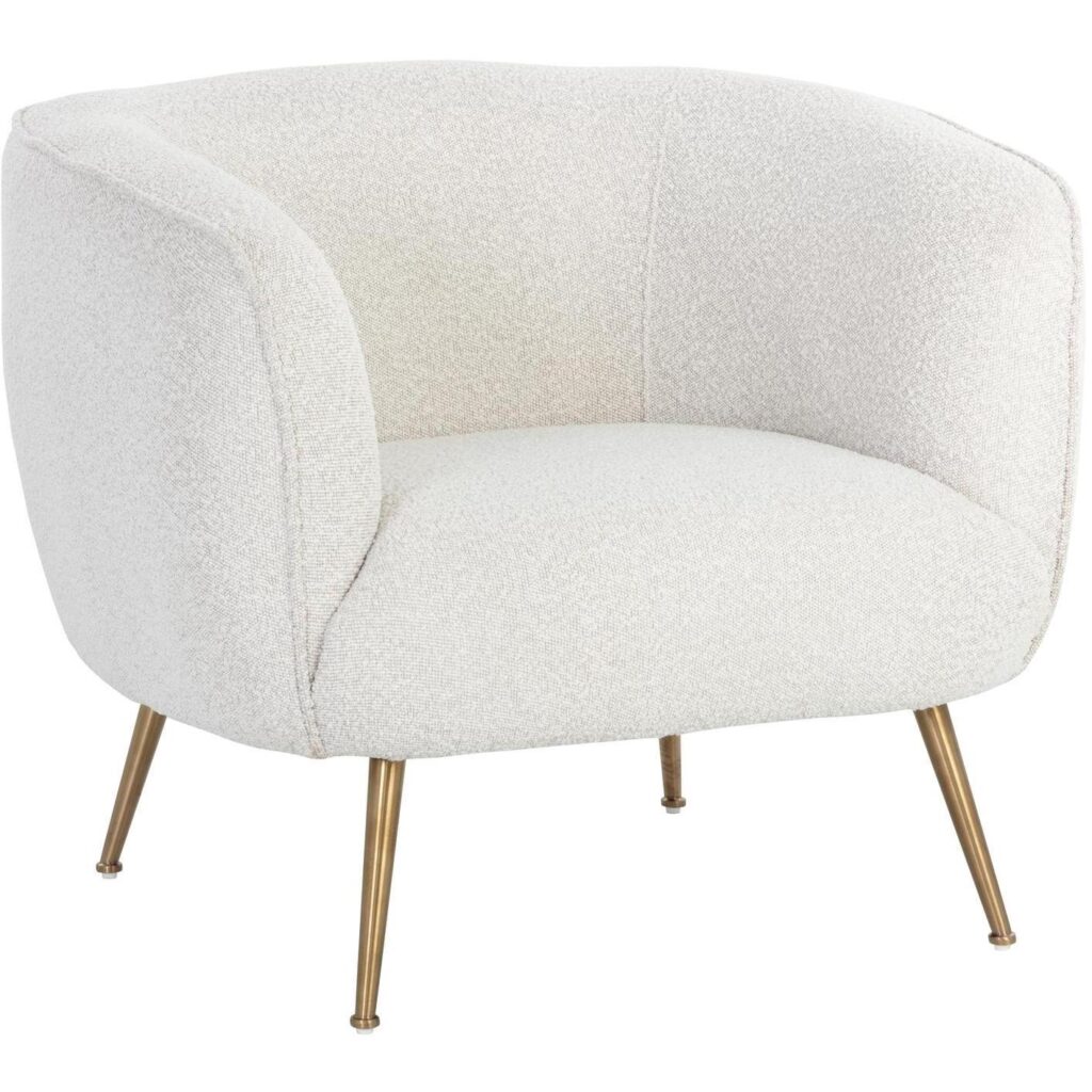 Amara Lounge Chair - Copenhagen White