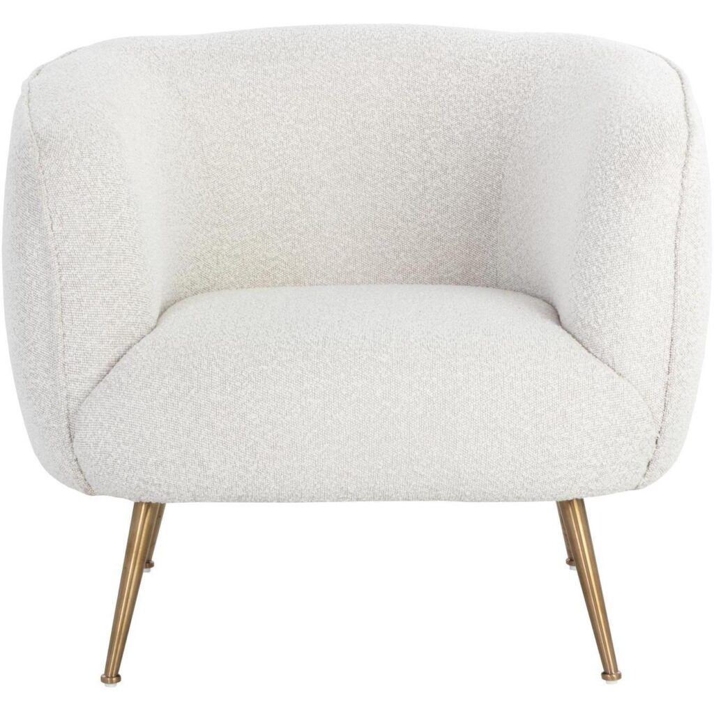 Amara Lounge Chair - Copenhagen White - Image 2