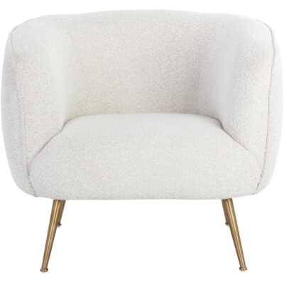 Amara Lounge Chair - Copenhagen White 107961 107961 AMARA LOUNGE CHAIR COPENHAGEN WHITE 1