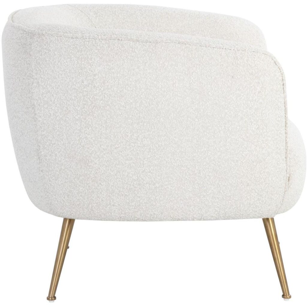 Amara Lounge Chair - Copenhagen White - Image 3