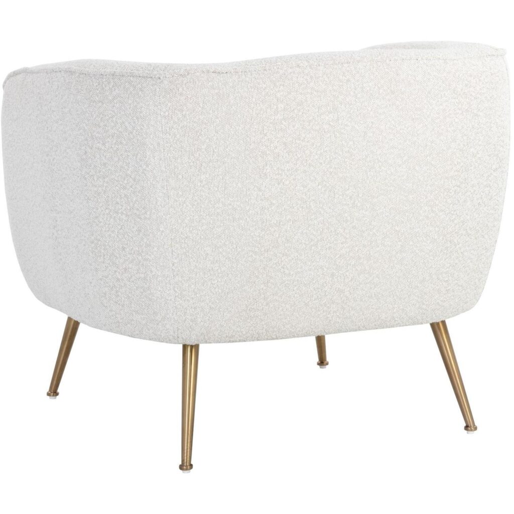 Amara Lounge Chair - Copenhagen White - Image 4