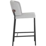Pearce Counter Stool - Light Grey / Bravo Cognac 12 Pearce Counter Stool - Light Grey / Bravo Cognac 107962 107962 PEARCE COUNTER STOOL LIGHT GREY BRAVO COGNAC 22