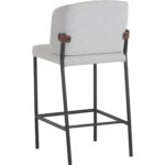 Pearce Counter Stool - Light Grey / Bravo Cognac 11 Pearce Counter Stool - Light Grey / Bravo Cognac 107962 107962 PEARCE COUNTER STOOL LIGHT GREY BRAVO COGNAC 23
