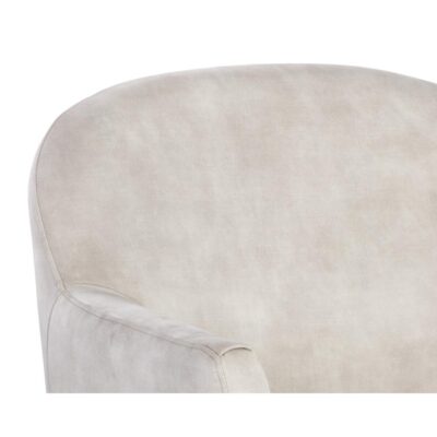 Casey Swivel Lounge Chair - Nono Cream 107964 107964 CASEY SWIVEL LOUNGE CHAIR NONO CREAM 7